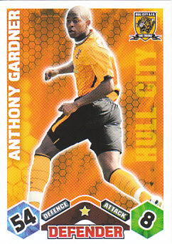 Anthony Gardner Hull City 2009/10 Topps Match Attax #169